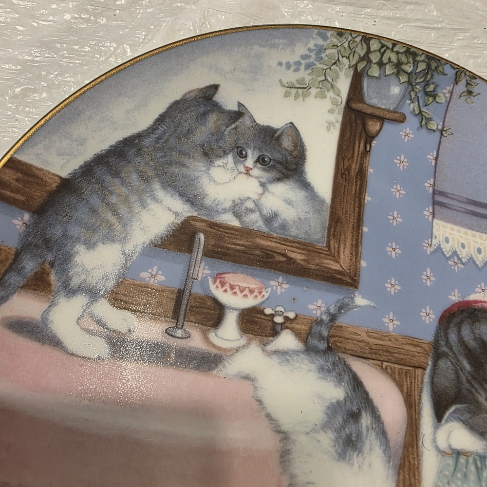 Vintage Mischief Makers Vanity Art Plate